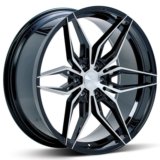 FERRADA FT5 Gloss Black Machined Face 24X10