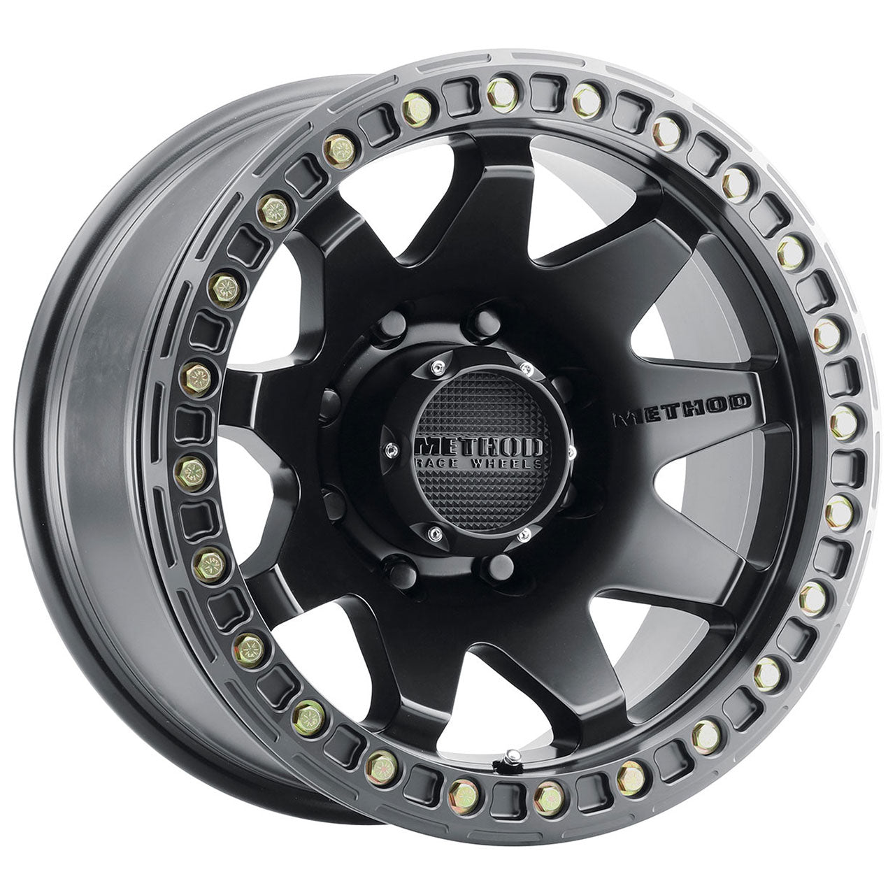 METHOD RACE WHEELS MR108 Matte Black 17X9