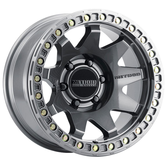 METHOD RACE WHEELS MR108 Gloss Titanium 17X9