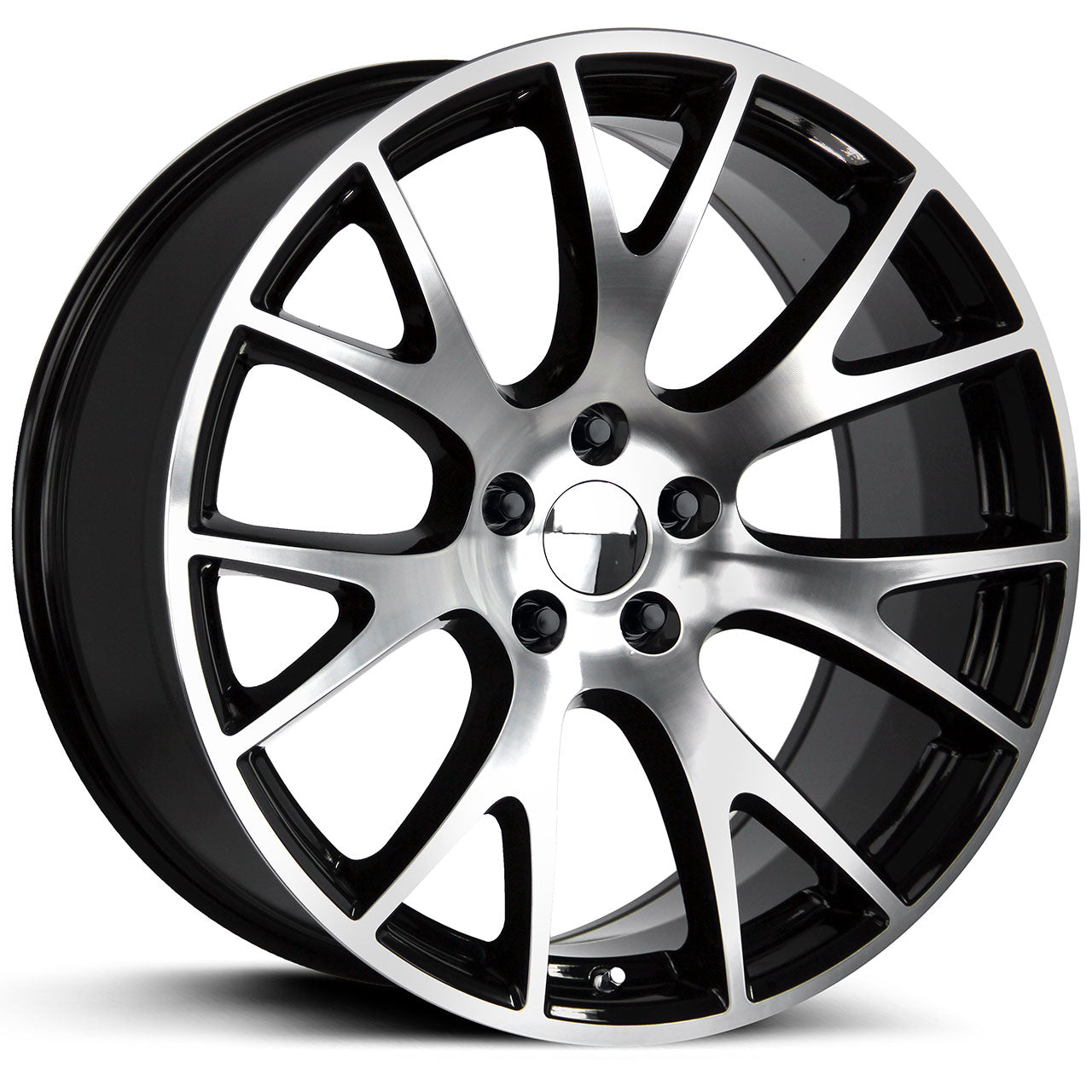 WHEEL REPLICAS BY STRADA HELLCAT Gloss Black Machined Face 20X9.5