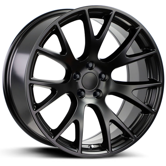 WHEEL REPLICAS BY STRADA HELLCAT Matte Black 20X9.5