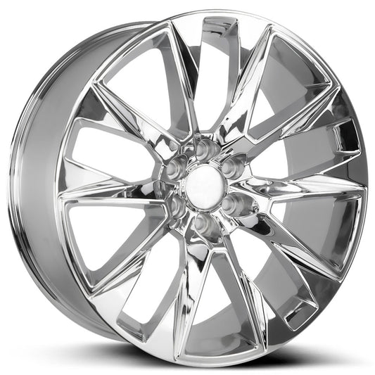 WHEEL REPLICAS BY STRADA SILVERADO Chrome 24X10