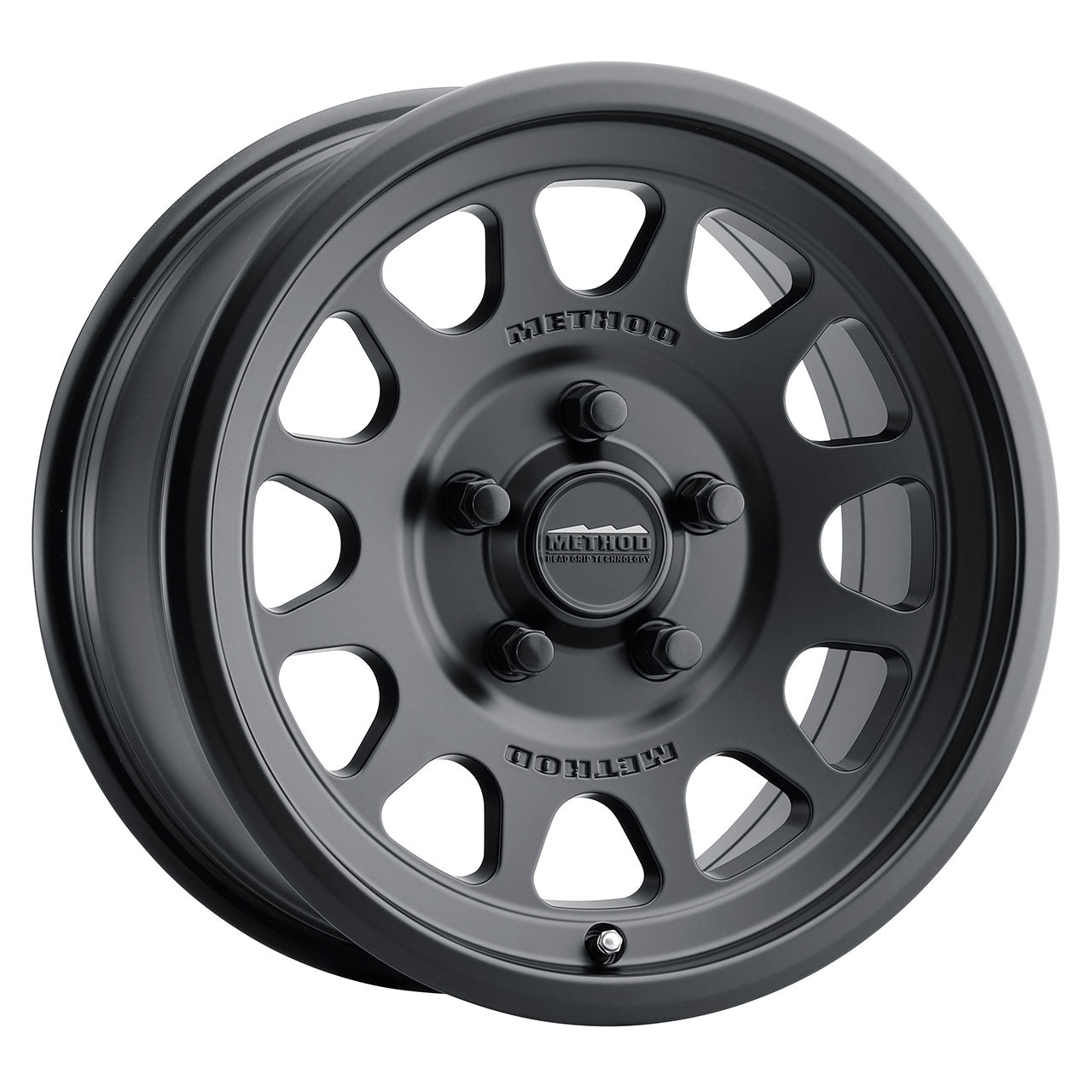 METHOD RACE WHEELS MR414 BEAD GRIP Matte Black 15X10