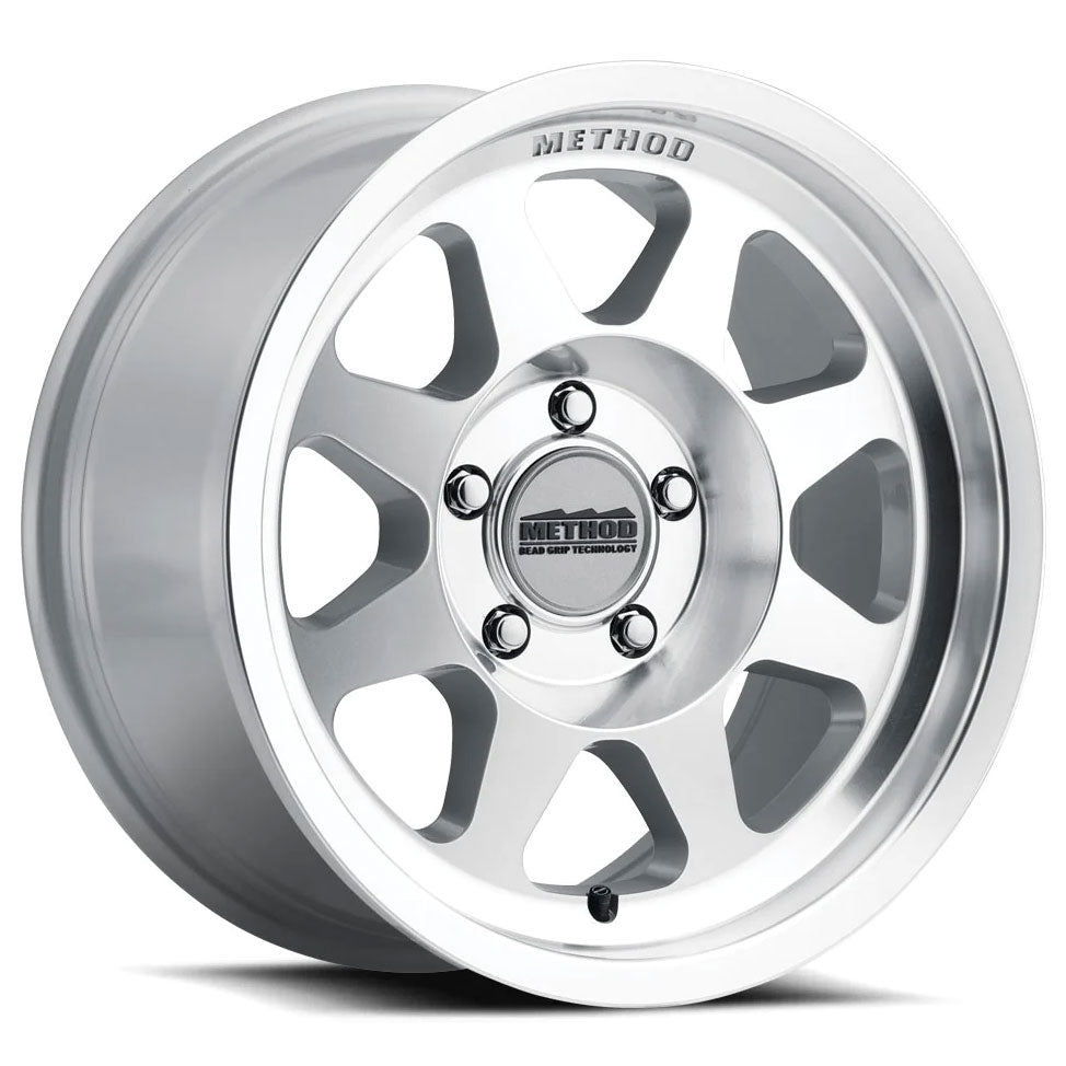 METHOD RACE WHEELS MR701 BEAD GRIP Machined Clear Coat 17X8.5