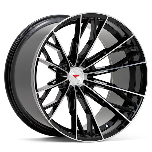 FERRADA FTR11 Gloss Black Machined Face 22X12