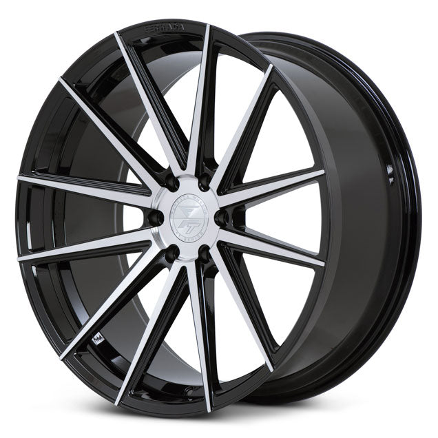 FERRADA FT1 Gloss Black Machined Face 22X9.5