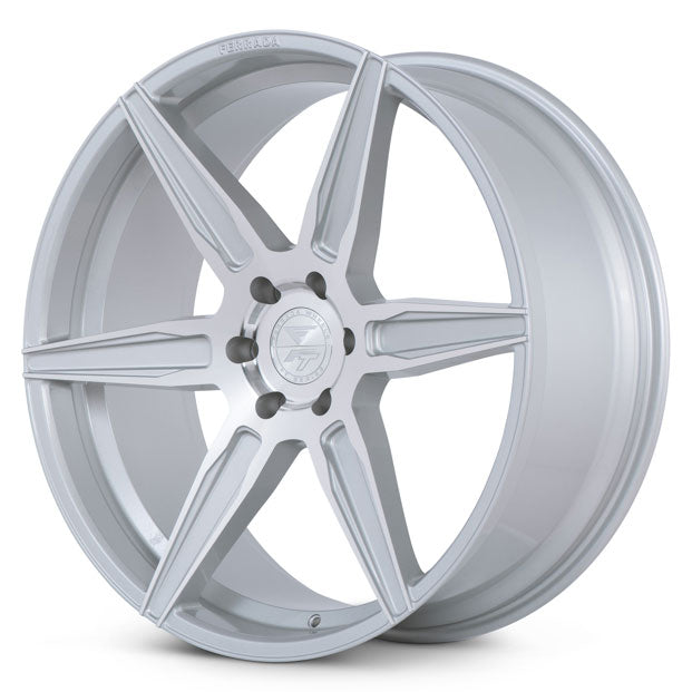 FERRADA FT2 Silver Machined Face 22X9.5