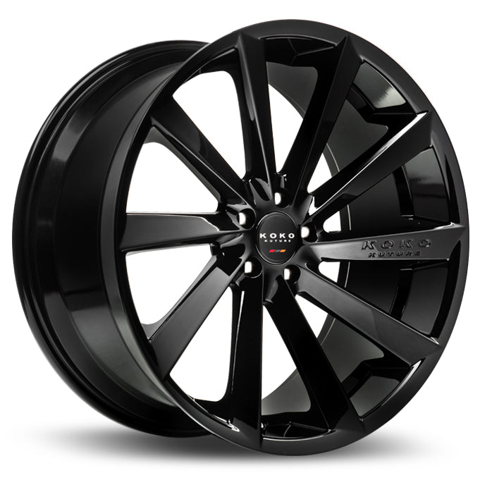 KOKO KUTURE KAPAN Gloss Black 22X9