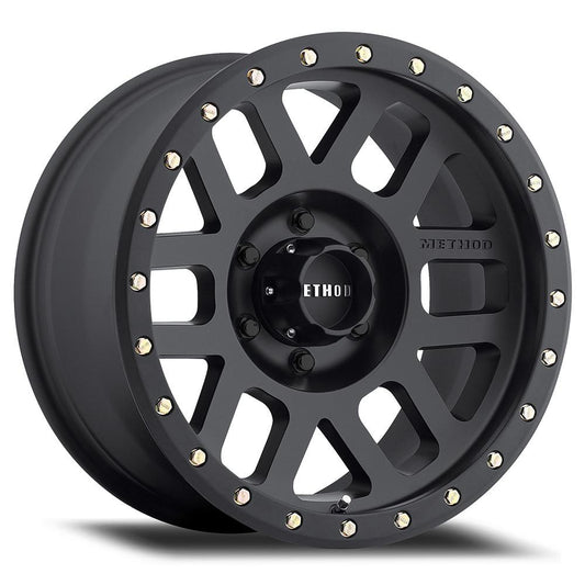 METHOD RACE WHEELS MR309 GRID Matte Black 17X8.5