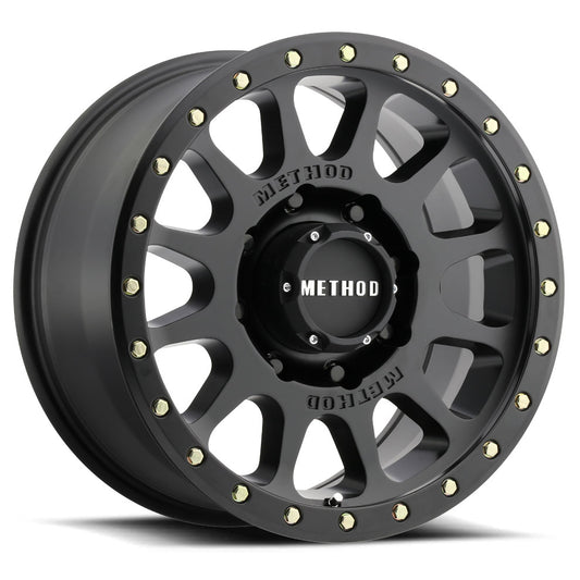 METHOD RACE WHEELS MR305 NV HD Matte Black 17X8.5