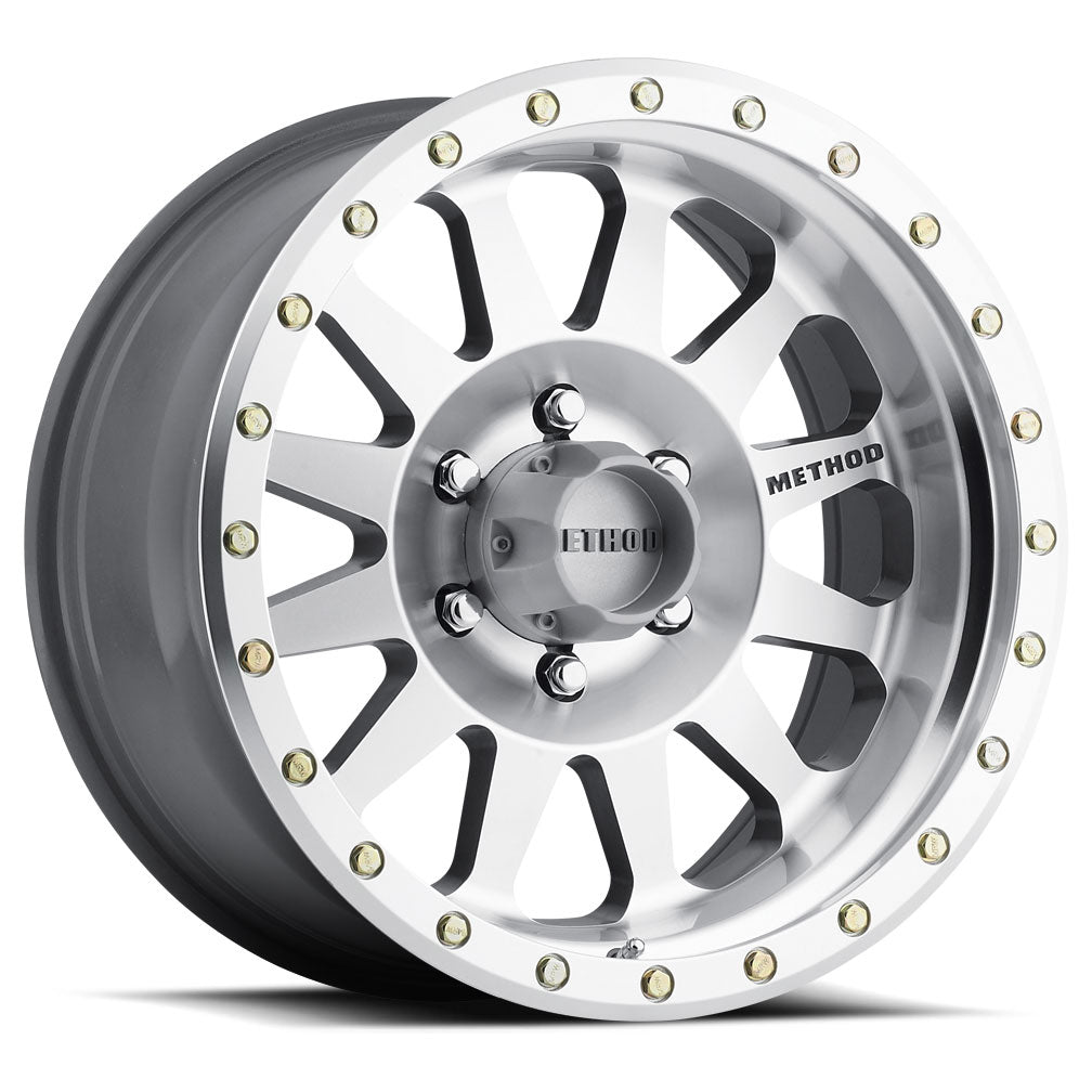METHOD RACE WHEELS MR304 DOUBLE STANDARD Machined Clear Coat 16X8