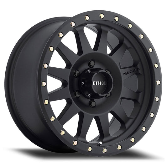METHOD RACE WHEELS MR304 DOUBLE STANDARD Matte Black 17X8.5