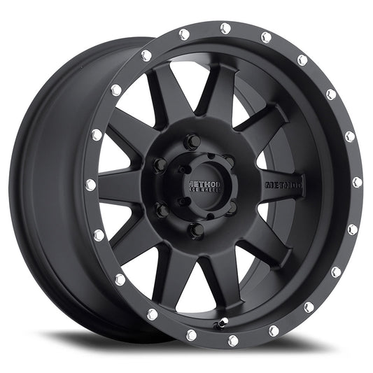 METHOD RACE WHEELS MR301 THE STANDARD Matte Black 20X9