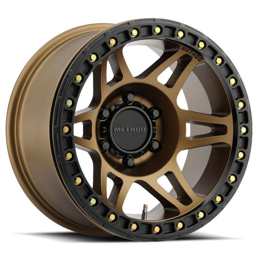 METHOD RACE WHEELS MR106 BEADLOCK Bronze 17X9