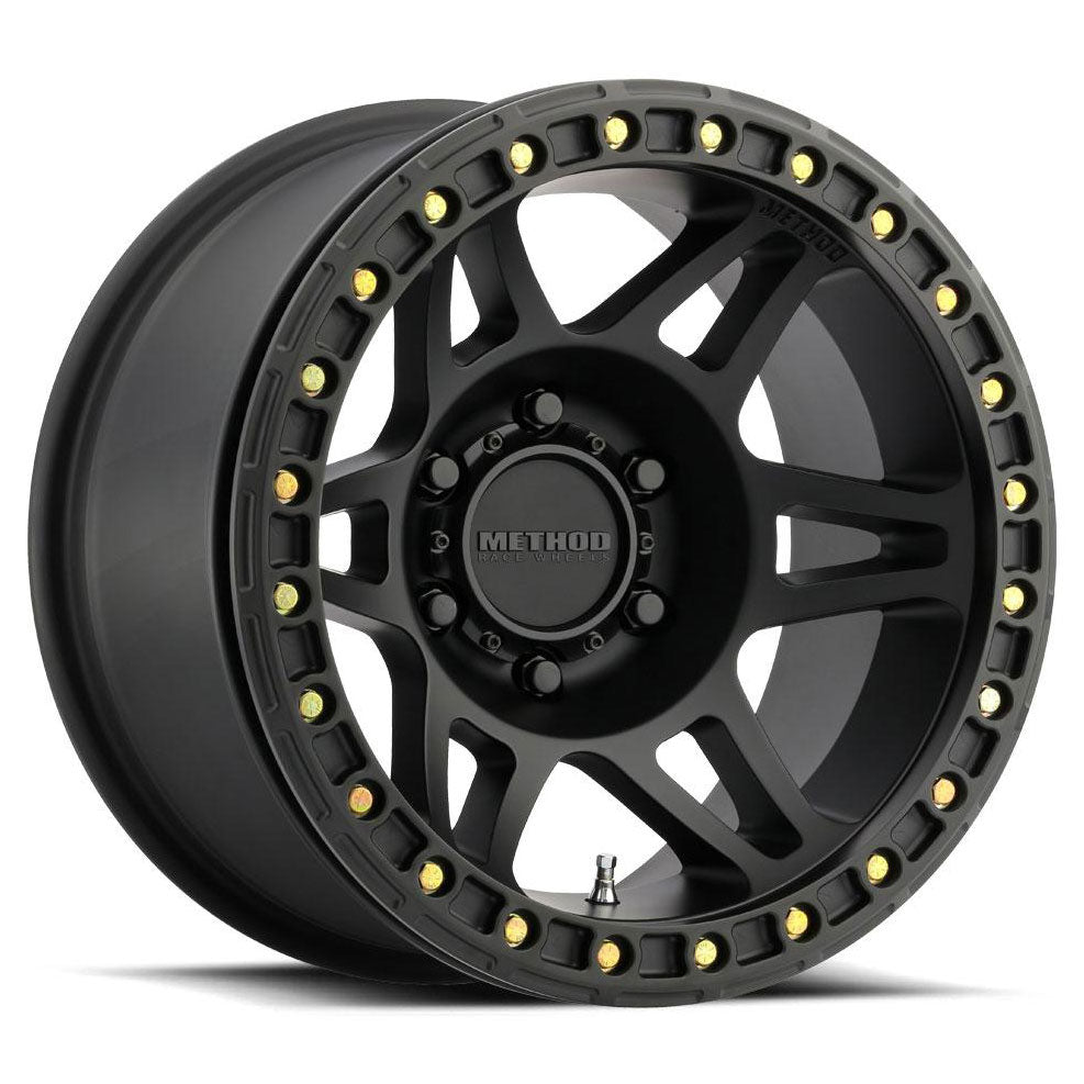 METHOD RACE WHEELS MR106 BEADLOCK Matte Black 17X9