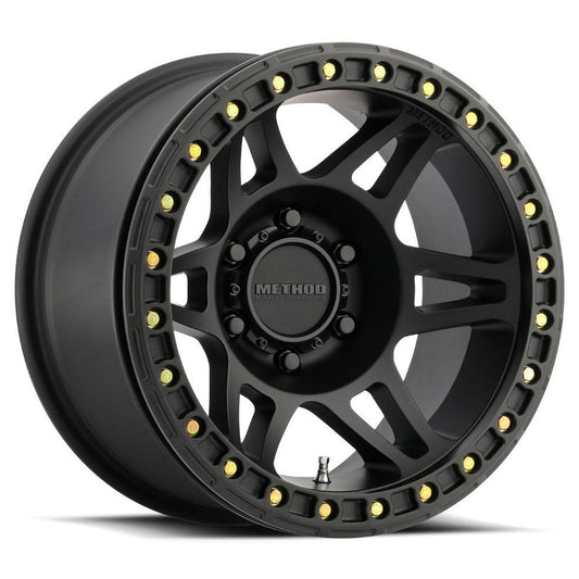 METHOD RACE WHEELS MR106 BEADLOCK Matte Black 17X9
