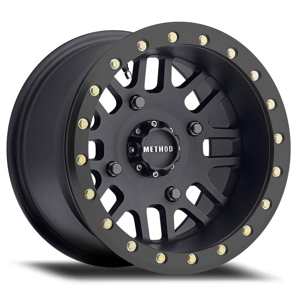 METHOD RACE WHEELS MR406 UTV BEADLOCK Matte Black 15X8