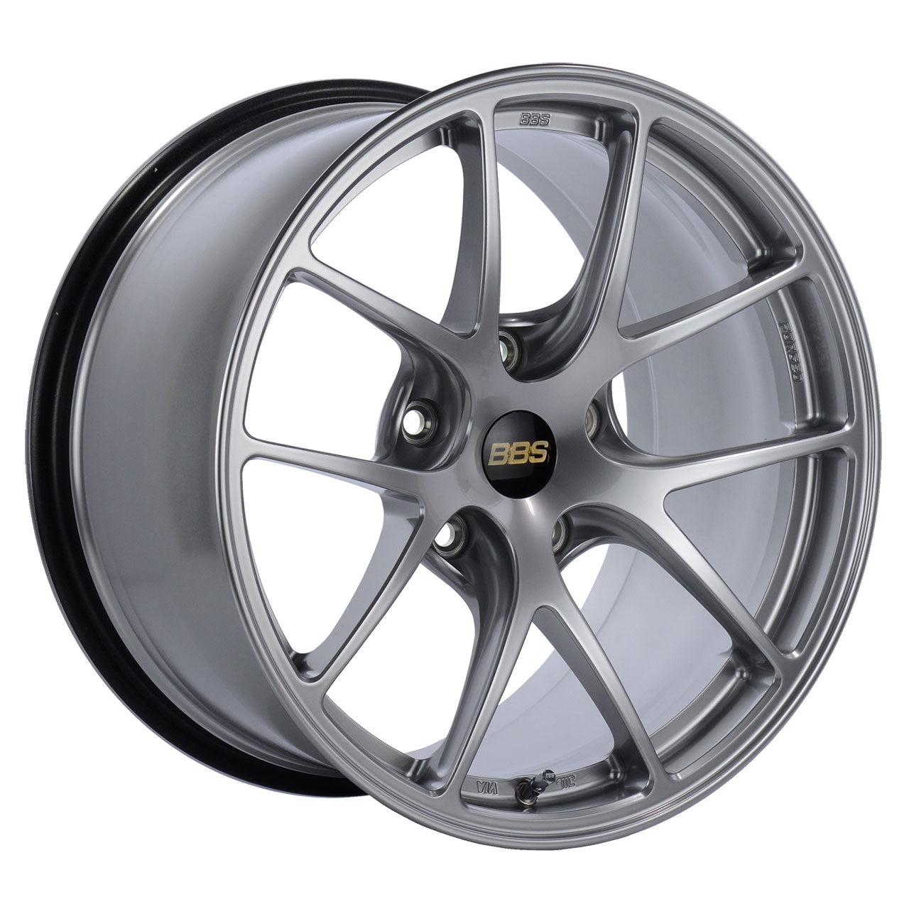 BBS RI-A Diamond Silver Paint w/Clear Protective Top Coat 18X10