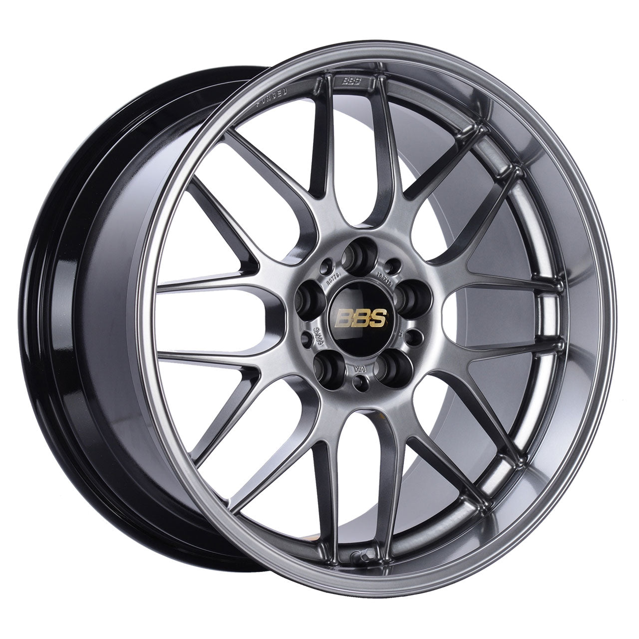BBS RGR Diamond Black Paint w/Clear Protective Top Coat 17X7.5
