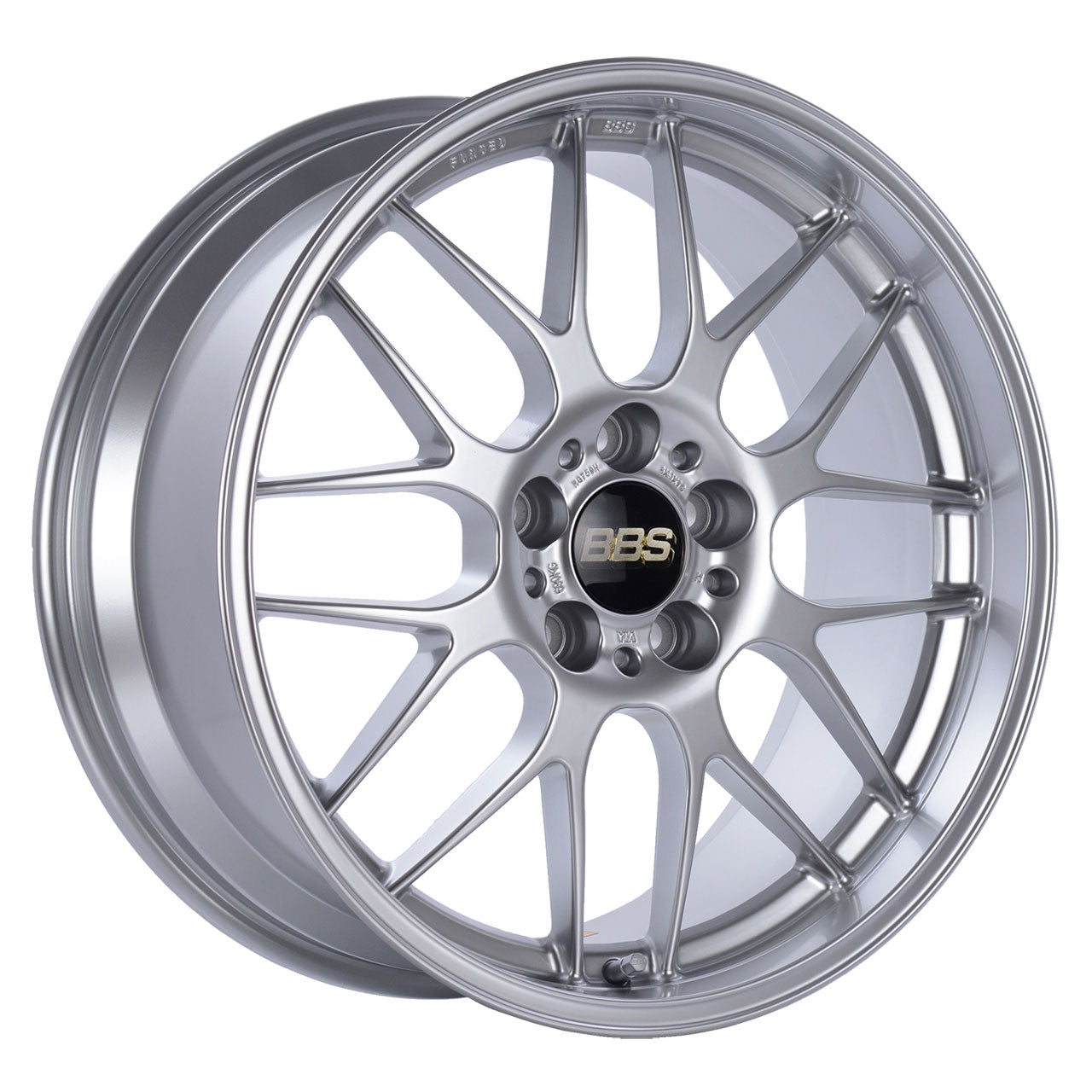 BBS RGR Diamond Silver Paint w/Clear Protective Top Coat 18X9.5
