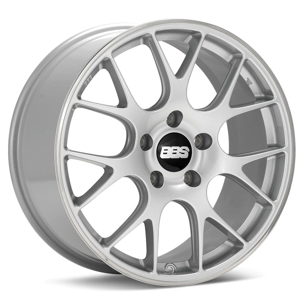 BBS CHR Brilliant Silver w/Polished Stainless Steel Rim Protector 20X11.5