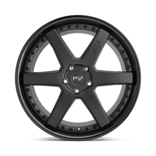 Niche 1PC M192 ALTAIR GLOSS BLACK MATTE BLACK 22X10