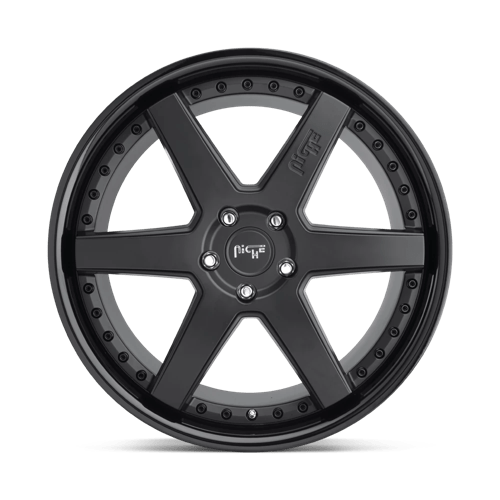 Niche 1PC M192 ALTAIR GLOSS BLACK MATTE BLACK 24X10