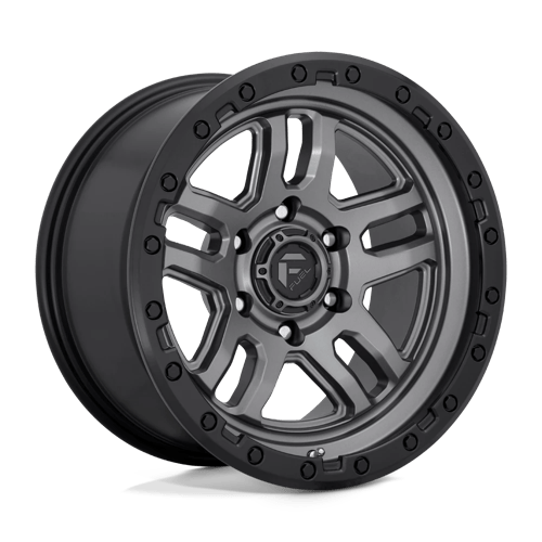 Fuel 1PC D701 AMMO MATTE GUN METAL BLACK BEAD RING 20X9