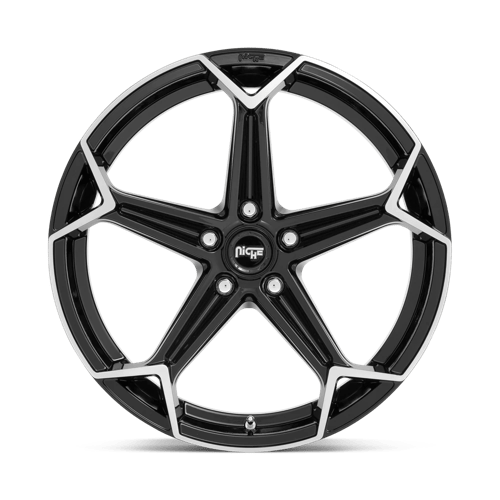 Niche 1PC N259 ARROW GLOSS BLACK BRUSHED 20X10.5