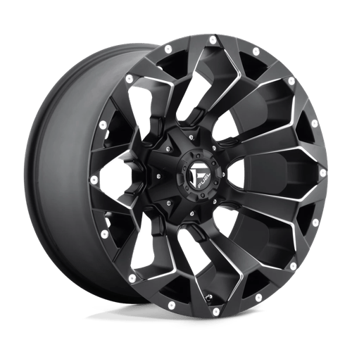 Fuel 1PC D546 ASSAULT MATTE BLACK MILLED 20X9
