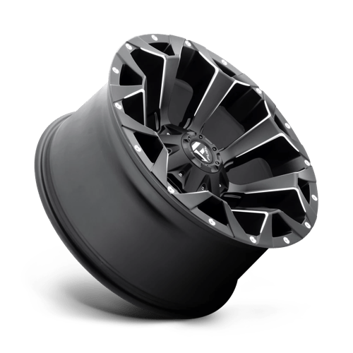Fuel 1PC D546 ASSAULT MATTE BLACK MILLED 20X9
