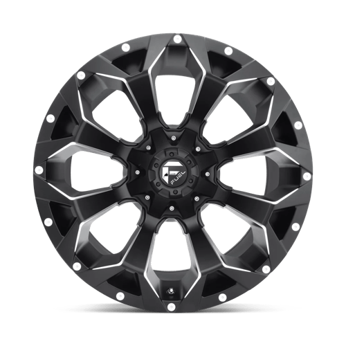 Fuel 1PC D546 ASSAULT MATTE BLACK MILLED 22X9.5