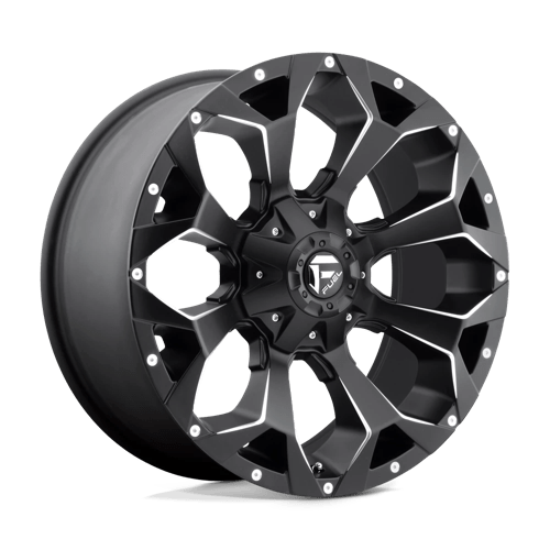 Fuel 1PC D546 ASSAULT MATTE BLACK MILLED 20X9