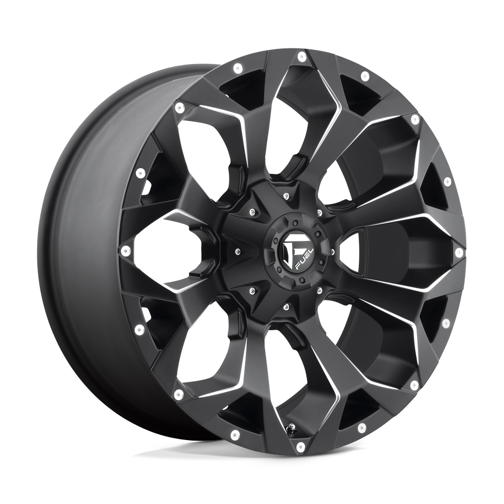 Fuel 1PC D546 ASSAULT MATTE BLACK MILLED 20X9