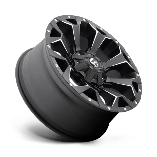 Fuel 1PC D546 ASSAULT MATTE BLACK MILLED 20X9