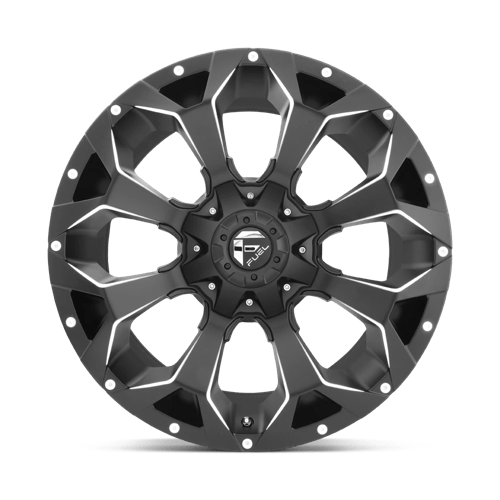 Fuel 1PC D546 ASSAULT MATTE BLACK MILLED 20X9