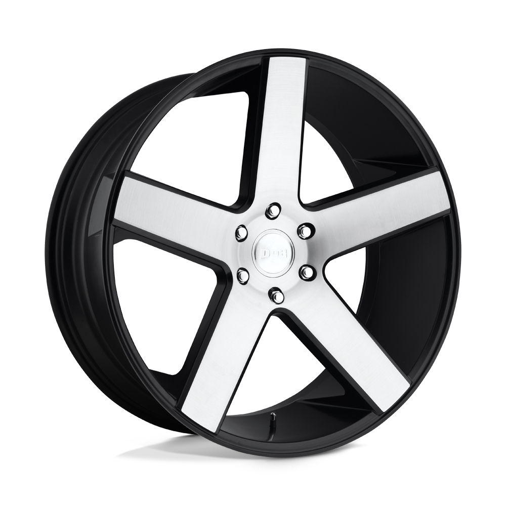 DUB 1PC S217 BALLER GLOSS BLACK BRUSHED 24X10