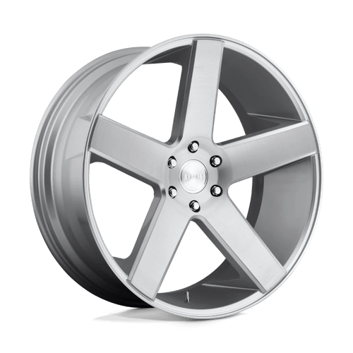 DUB 1PC S218 BALLER GLOSS SILVER BRUSHED 26X10