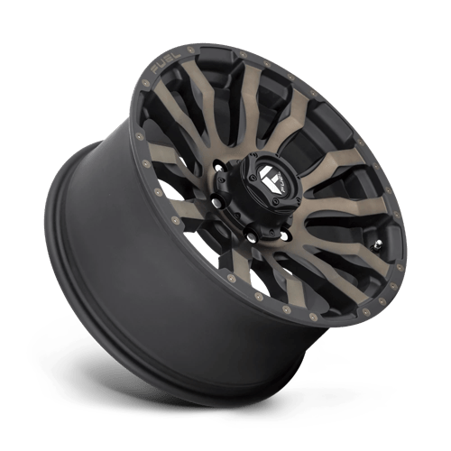 Fuel 1PC D674 BLITZ MATTE BLACK DOUBLE DARK TINT 20X9