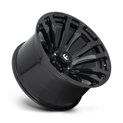 Fuel 1PC D675 BLITZ GLOSS BLACK 20X12