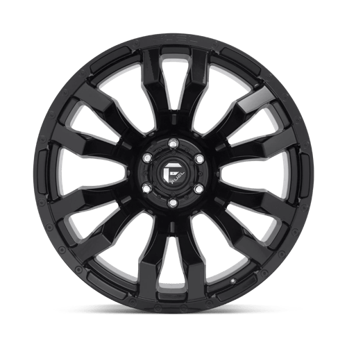 Fuel 1PC D675 BLITZ GLOSS BLACK 20X12