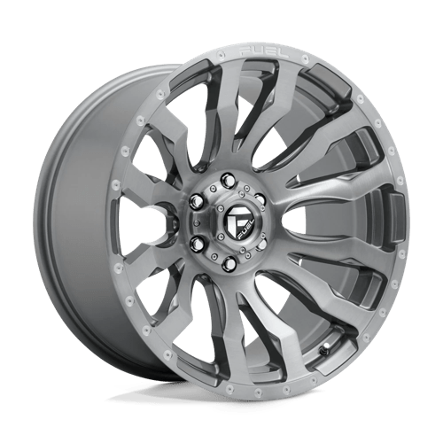 Fuel 1PC D693 BLITZ PLATINUM 22X10
