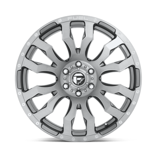 Fuel 1PC D693 BLITZ PLATINUM 22X10
