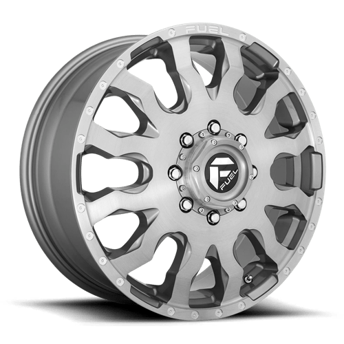 Fuel 1PC D693 BLITZ PLATINUM 20X8.25