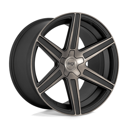 Niche 1PC M236 CARINA MATTE MACHINED DOUBLE DARK TINT 24X10