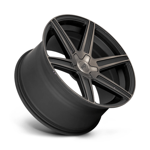 Niche 1PC M236 CARINA MATTE MACHINED DOUBLE DARK TINT 24X10