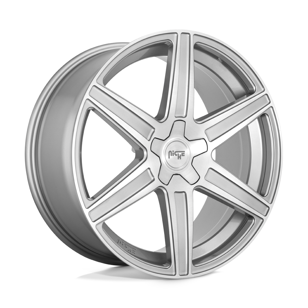Niche 1PC M241 CARINA ANTHRACITE AND BRUSHED TINTED CLEAR 20X9