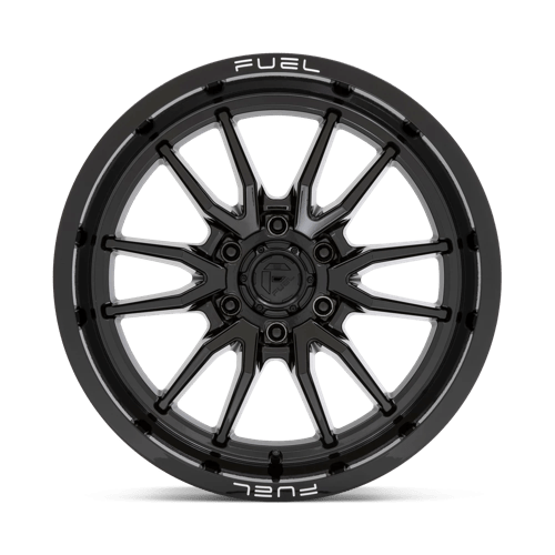 Fuel 1PC D760 CLASH GLOSS BLACK 20X9