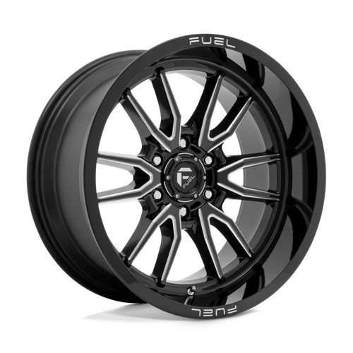 Fuel 1PC D761 CLASH GLOSS BLACK MILLED 17X9