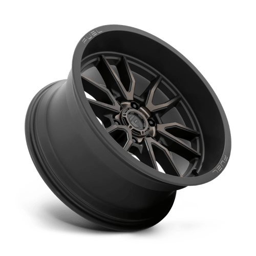 Fuel 1PC D762 CLASH MATTE BLACK DOUBLE DARK TINT 17X9